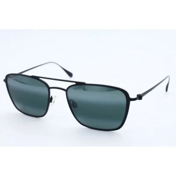 Maui Jim Ebb & Flow MJ 542-2M Black Sunglasses Gray Polarized Lenses 54mm (B) Maui Jim Ebb & Flow Sunglasses Review | SportRx - YouTube main image 3